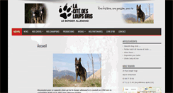 Desktop Screenshot of lacitedesloupsgris.fr